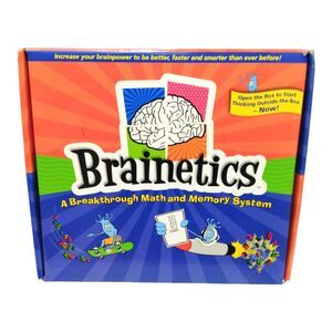 Brainetics Breakthrough Math And Memory System Educational 5 DVD New